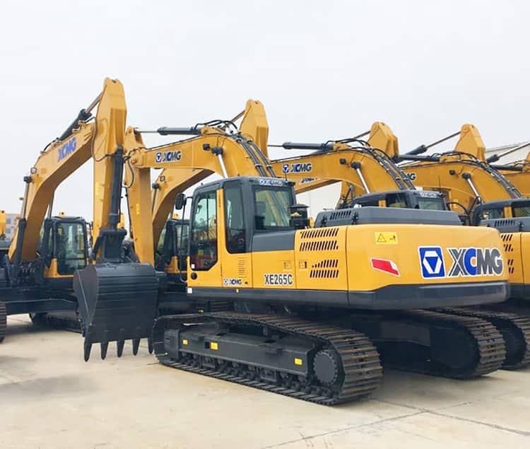 XCMG official crawler excavator XE265C Chinese hydraulic excavating machinery with competitive price